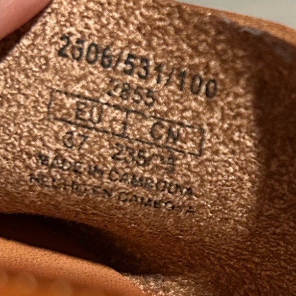 Zara Tan / Brown Leather Fisherman Sandals - Picture 4 of 5